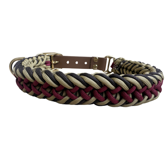 The "Nomad" Belt Style Paracord Collar